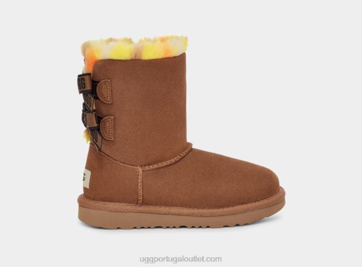 castanha bailey bow xadrez punk UGG 20TJ1773 crianças