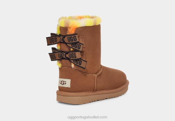 castanha bailey bow xadrez punk UGG 20TJ1773 crianças