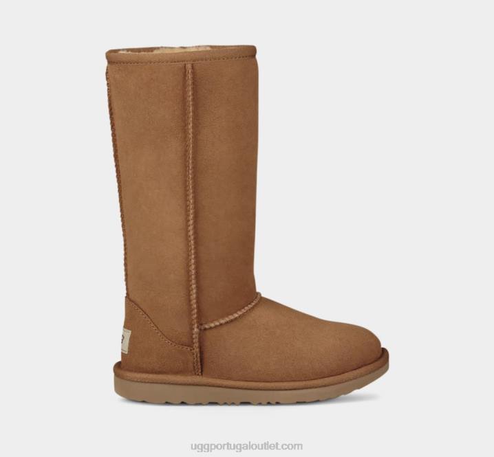 castanha bota alta clássica ii UGG 20TJ1718 crianças
