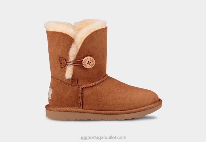 castanha bota bailey button ii UGG 20TJ1709 crianças