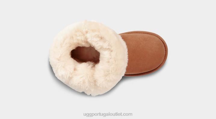 castanha bota bailey button ii UGG 20TJ1709 crianças