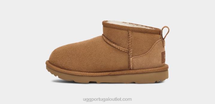 castanha clássico ultra mini UGG 20TJ1665 crianças