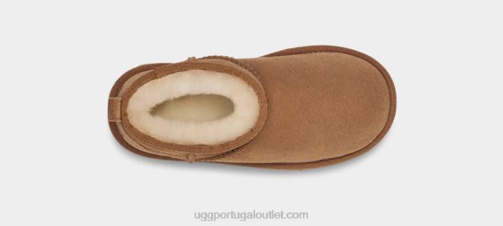 castanha clássico ultra mini UGG 20TJ1665 crianças