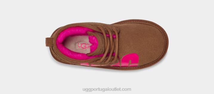 castanha/rosa caramelo neumel chopd UGG 20TJ1789 crianças