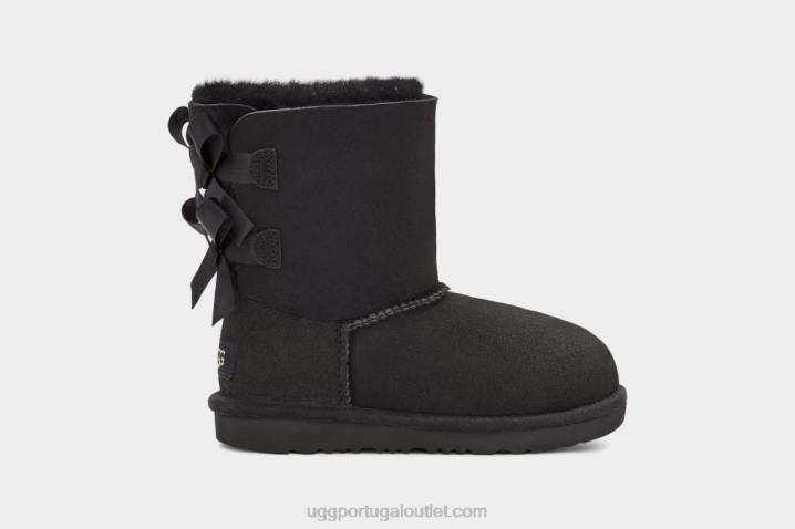 preto bota bailey bow ii UGG 20TJ1712 crianças