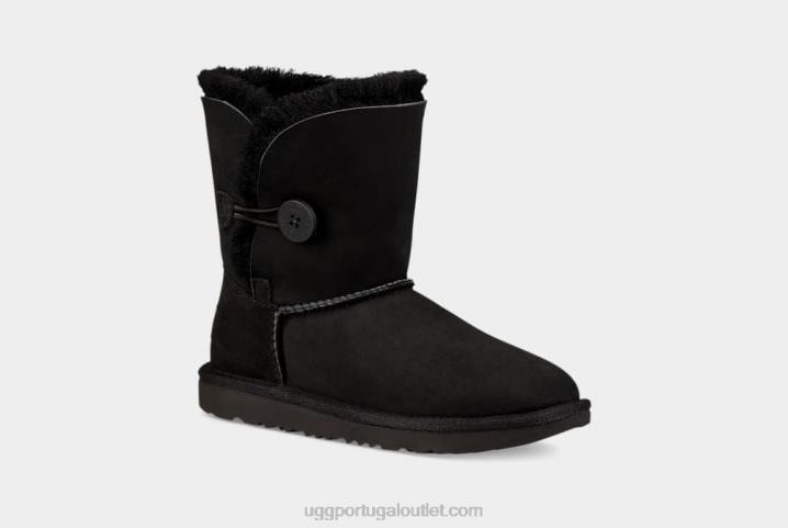 preto bota bailey button ii UGG 20TJ1710 crianças