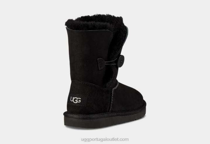 preto bota bailey button ii UGG 20TJ1710 crianças