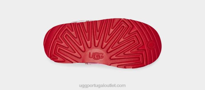 samba vermelho clássico claro mini ii UGG 20TJ1753 crianças