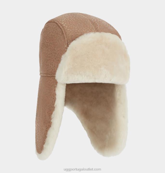 ponto brilhante castanha caçador de pele de carneiro de ponto brilhante UGG 20TJ1783 crianças