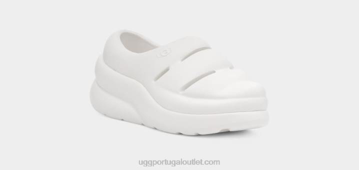 Branco brilhante esporte sim tamanco UGG 20TJ248 crianças