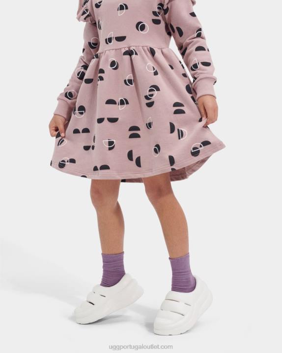 Branco brilhante esporte sim tamanco UGG 20TJ248 crianças