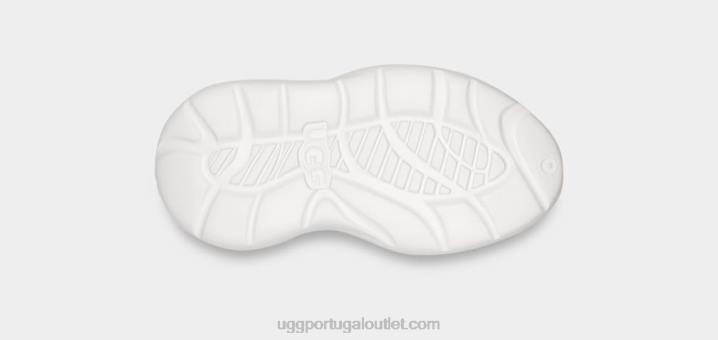 Branco brilhante esporte sim tamanco UGG 20TJ248 crianças
