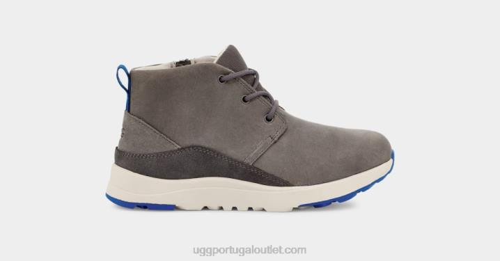 carvão/couro azul clássico canoa iii tempo UGG 20TJ1761 crianças