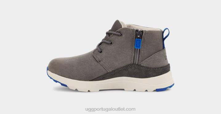 carvão/couro azul clássico canoa iii tempo UGG 20TJ1761 crianças