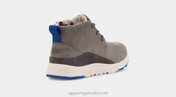carvão/couro azul clássico canoa iii tempo UGG 20TJ1761 crianças