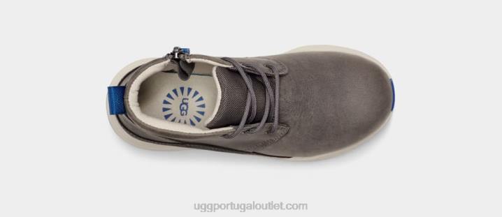 carvão/couro azul clássico canoa iii tempo UGG 20TJ1761 crianças