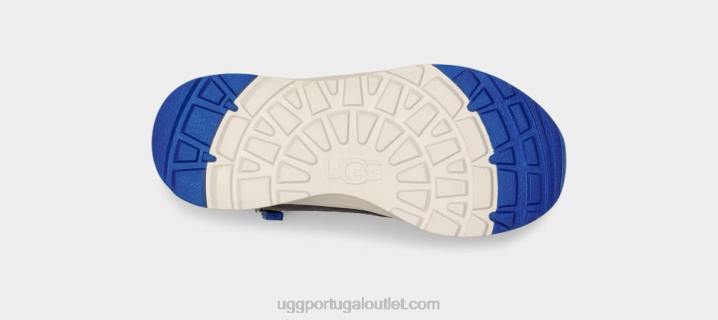 carvão/couro azul clássico canoa iii tempo UGG 20TJ1761 crianças