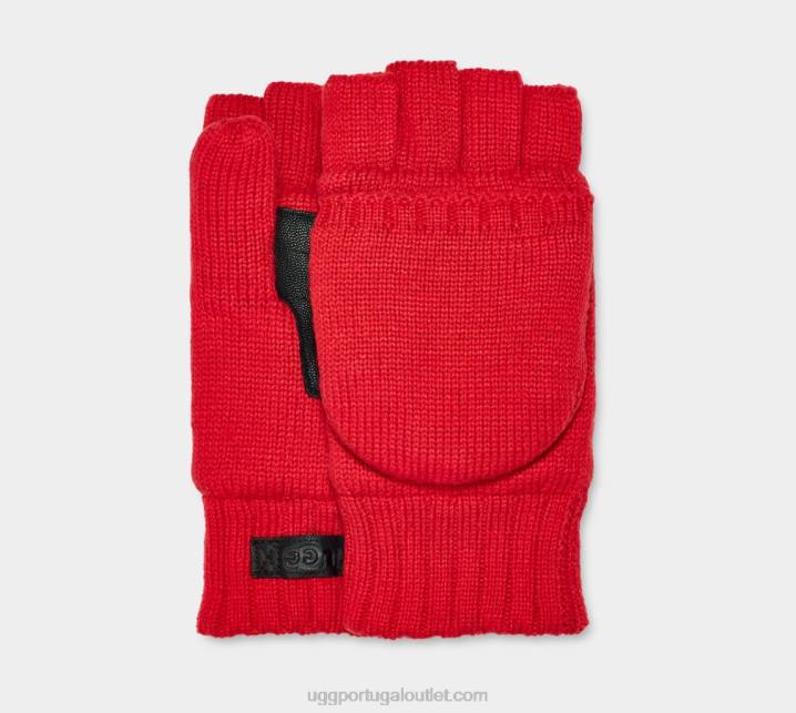 samba vermelho luva de tricô UGG 20TJ1923 homens