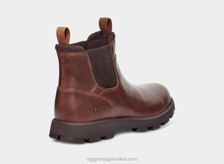 couro castanho Hillmont Chelsea UGG 20TJ1506 homens