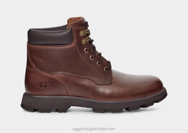 couro castanho stenton UGG 20TJ1536 homens