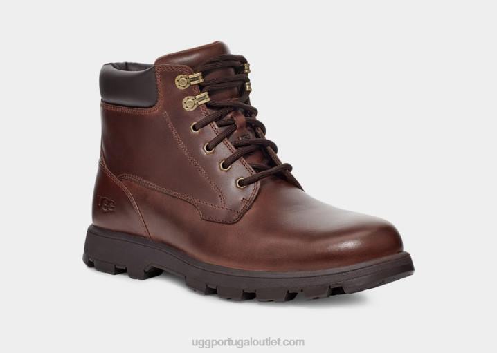 couro castanho stenton UGG 20TJ1536 homens