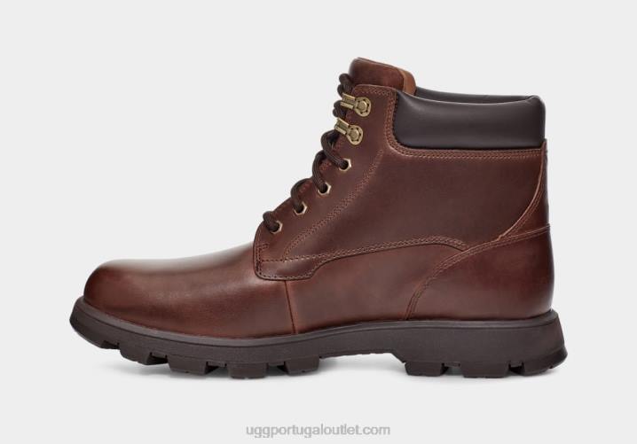 couro castanho stenton UGG 20TJ1536 homens