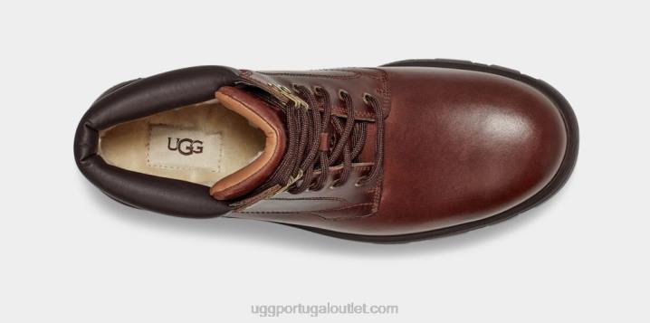 couro castanho stenton UGG 20TJ1536 homens