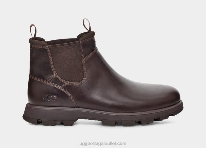 couro pardo Hillmont Chelsea UGG 20TJ1507 homens