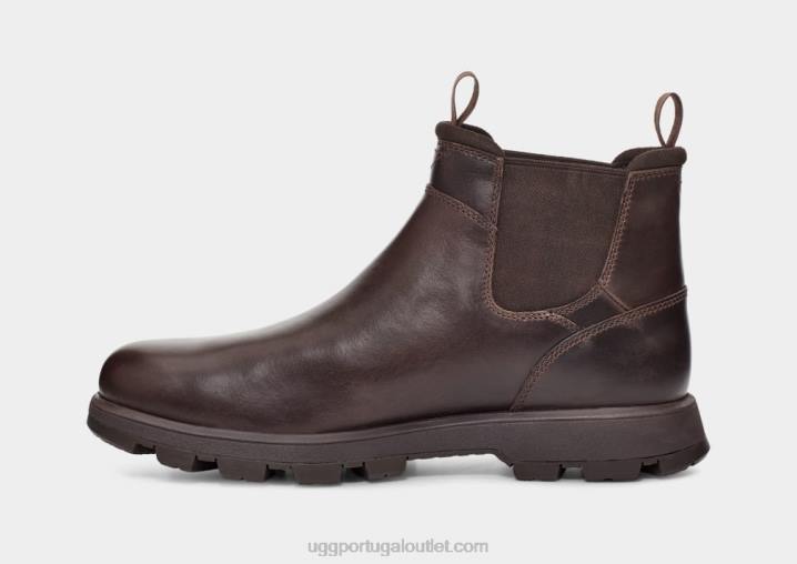 couro pardo Hillmont Chelsea UGG 20TJ1507 homens