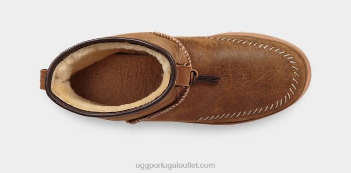 castanha bota bombardeiro de acampamento UGG 20TJ2080 homens