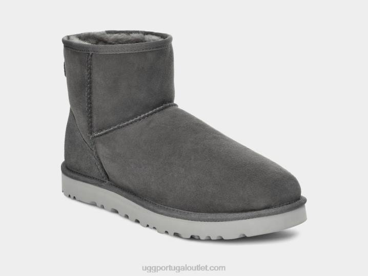 cinza escuro mini bota classica UGG 20TJ1407 homens
