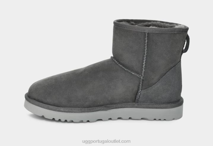 cinza escuro mini bota classica UGG 20TJ1407 homens