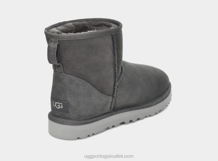 cinza escuro mini bota classica UGG 20TJ1407 homens