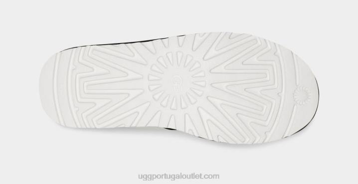 couro branco/preto couro neumel UGG 20TJ1577 homens