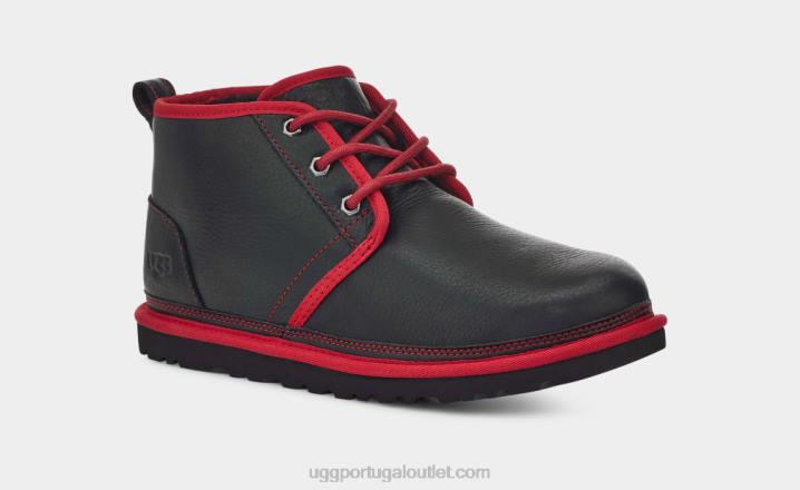 couro preto/vermelho samba couro neumel UGG 20TJ1578 homens