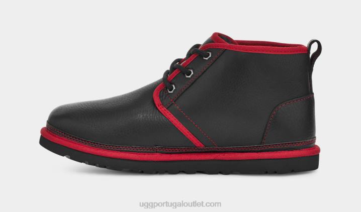 couro preto/vermelho samba couro neumel UGG 20TJ1578 homens