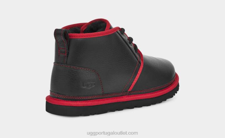 couro preto/vermelho samba couro neumel UGG 20TJ1578 homens