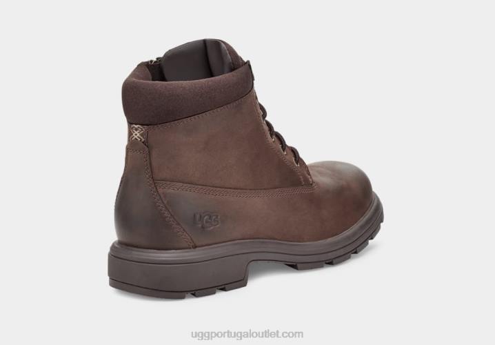 couro resistente biltmore bota cano médio bico liso UGG 20TJ1605 homens