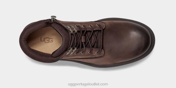 couro resistente biltmore bota cano médio bico liso UGG 20TJ1605 homens