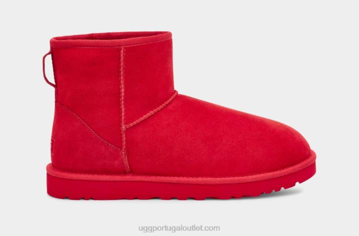samba vermelho mini bota classica UGG 20TJ231 homens