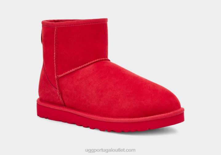 samba vermelho mini bota classica UGG 20TJ231 homens