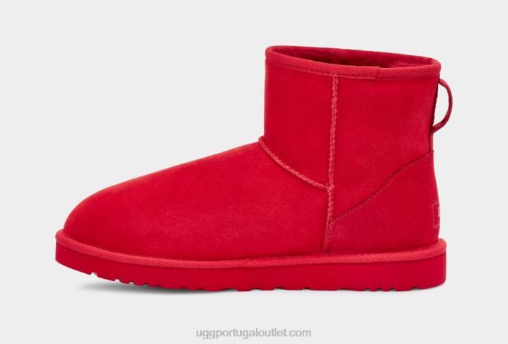 samba vermelho mini bota classica UGG 20TJ231 homens