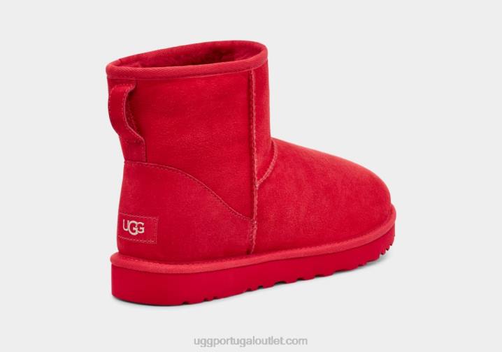 samba vermelho mini bota classica UGG 20TJ231 homens