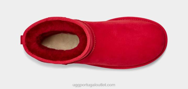 samba vermelho mini bota classica UGG 20TJ231 homens