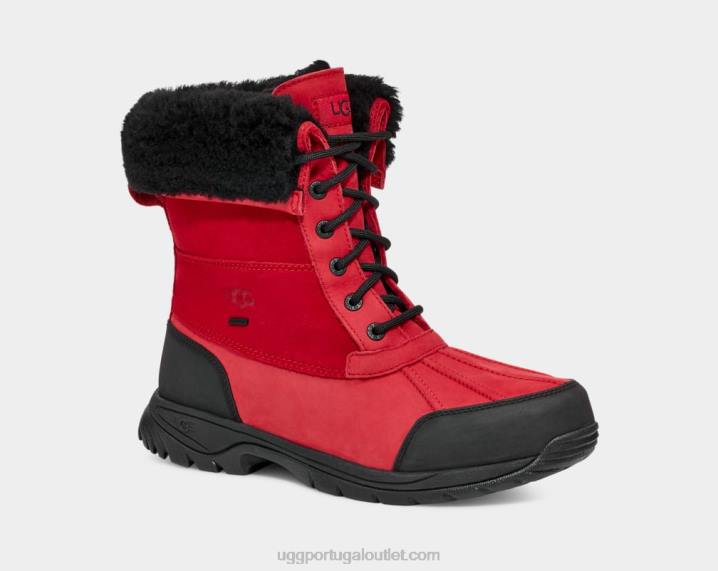 samba vermelho/preto morro UGG 20TJ1570 homens