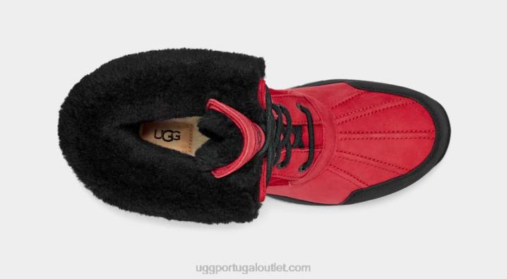 samba vermelho/preto morro UGG 20TJ1570 homens