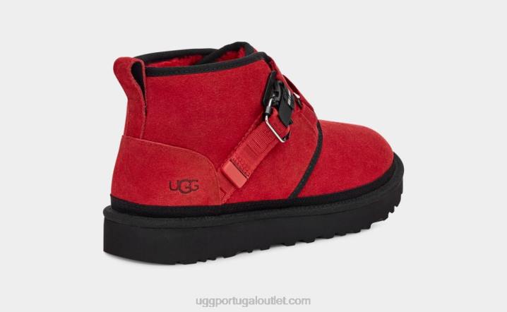 samba vermelho/preto neumel clique rápido UGG 20TJ1583 homens