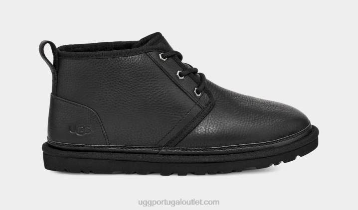 tnl preto couro neumel UGG 20TJ1481 homens