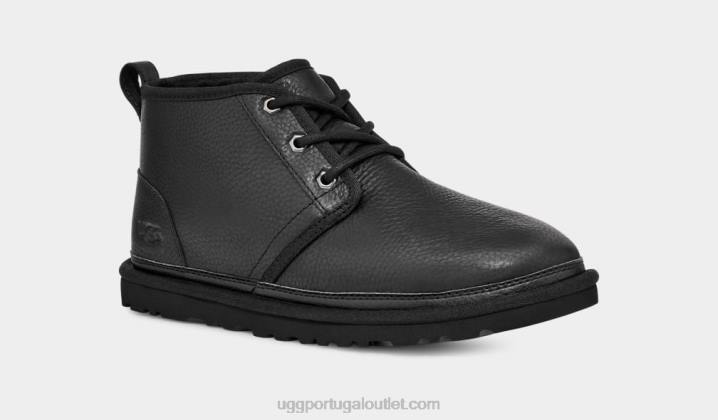 tnl preto couro neumel UGG 20TJ1481 homens