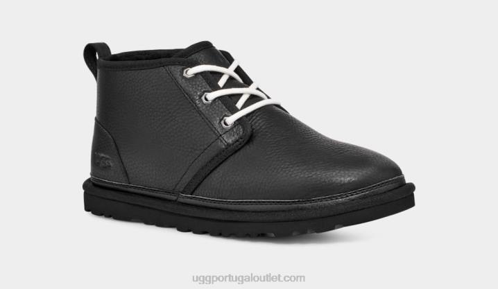 tnl preto couro neumel UGG 20TJ1481 homens